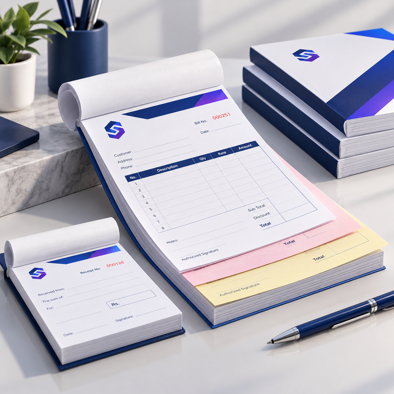 Illustrative example of BillBooks