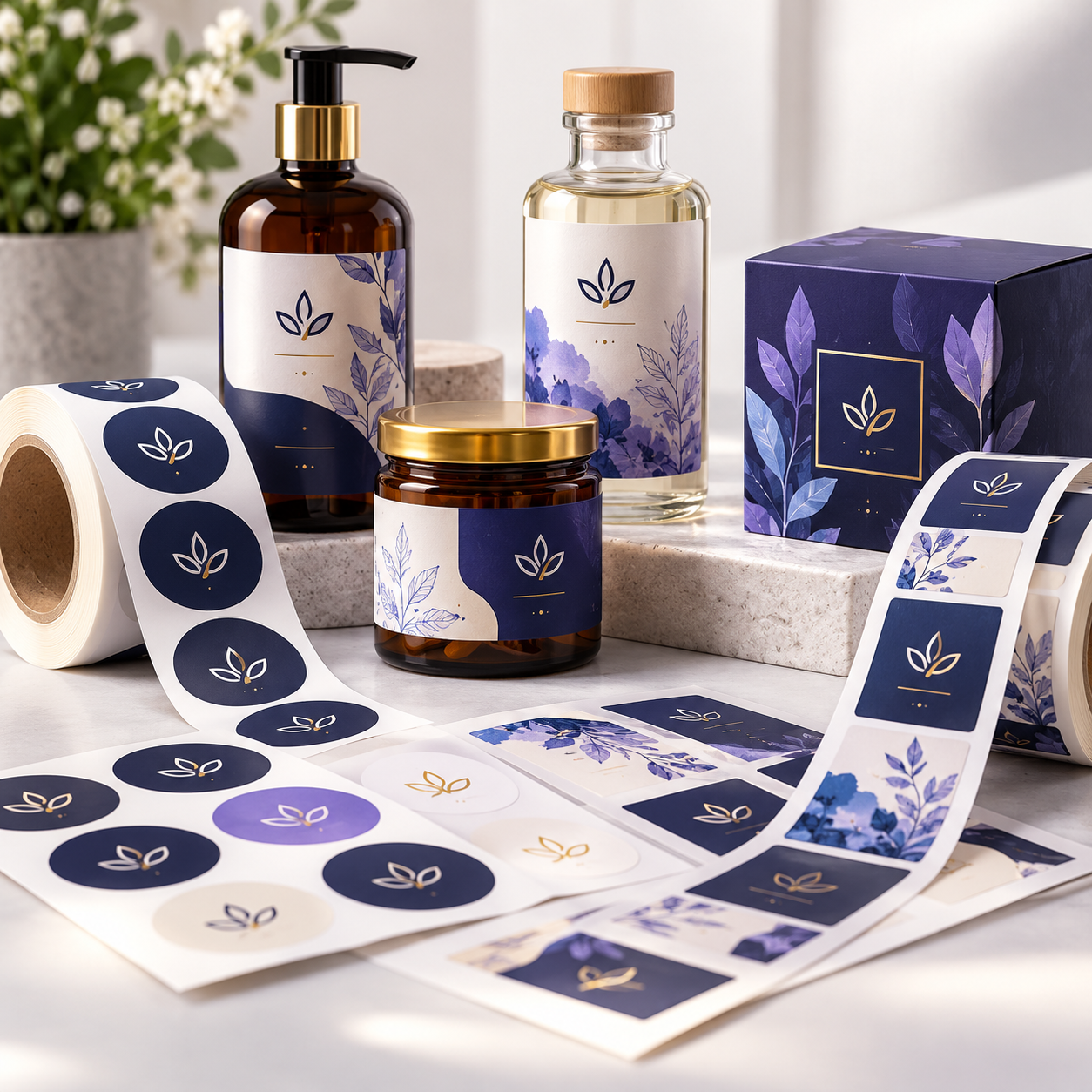 Illustrative example of Product Labels / Stickers